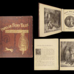 1874 Popular FAIRY TALES Illustrated by Gustave Dore ART Cinderella Riding Hood