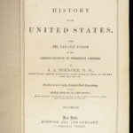 1866 History of US America Spencer Alonzo Chappell ART Pocahontas INDIANS 4v