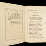 1867 13th Amendment SLAVERY Civil War Constitution of USA Declaration Abolition