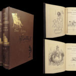 1882 George Cruikshank 1ed Caricature CARTOON ART Jerrold Illustrated 2v SET