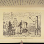 1882 George Cruikshank 1ed Caricature CARTOON ART Jerrold Illustrated 2v SET