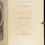 1884 Physiology of Taste Gastronomy Food Obesity Cooking English Brillat-Savarin