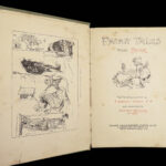 1919 Grimm Fairy Tales Rumpelstiltskin Cinderella Riding Hood Hansel Browne ART