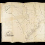 1858 South Carolina Revolutionary War Cherokee INDIANS Charlestown Ramsay MAP