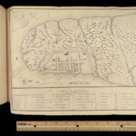 1858 South Carolina Revolutionary War Cherokee INDIANS Charlestown Ramsay MAP