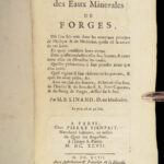 1697 Mineral Waters Healing Forges-les-Eaux Normandy Linand Therapeutic Medicine