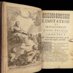 1653 Imitation of Christ Thomas a Kempis Corneille Illustrated Le Brun ART