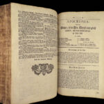 1793 ENORMOUS Martin Luther BIBLE Thurneysen Basel Switzerland German Biblia